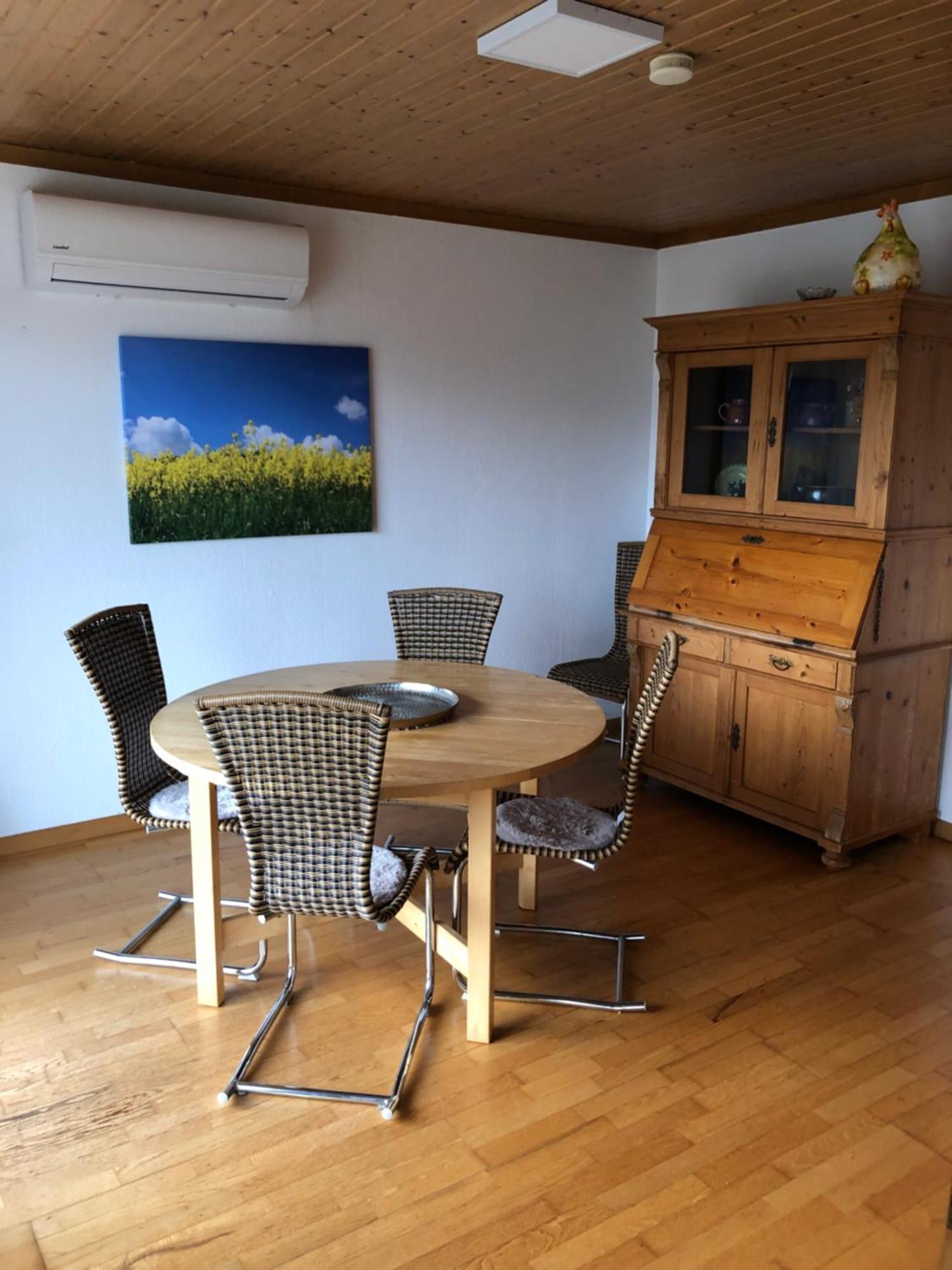 Idyllisch Wohnen Im Weserbergland - Bungalow Mit Phantastischer Aussicht Fuer 4 Personen Polle Exterior foto